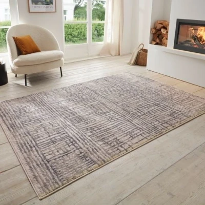 Afbeelding van Vloerkleed Vintage Sole Grijs Hanse Home Terrain 80x200 cm Rechthoek Dekbed Discounter.nl