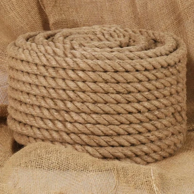 Afbeelding van vidaXL Touw 50 m lang 24 mm dik jute
