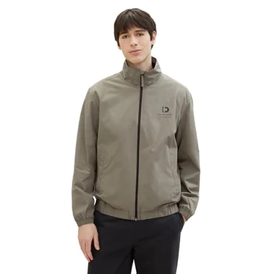 Afbeelding van TOM TAILOR Denim Heren 1041280 Jas, 10415 Dusty Olive Green, M, M