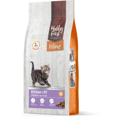 Afbeelding van Hobbyfirst Feline Kitten Kip Kattenvoer 1.5 kg