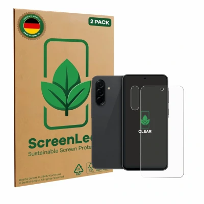 Afbeelding van ScreenLeaf Screenprotector voor Samsung Galaxy A36 (Voor+Camera) Duurzame schermbescherming Folie Beschermfolie transparant (2 Stuks)