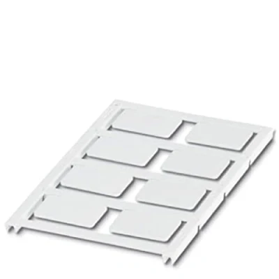 Afbeelding van Phoenix Contact 0825445 UC EMP (27X18) Apparaatmarkering Montagemethode: Vastklemmen Markeringsvlak: 27 x 18 mm Wit Aantal markeringen: 80 10 katernen