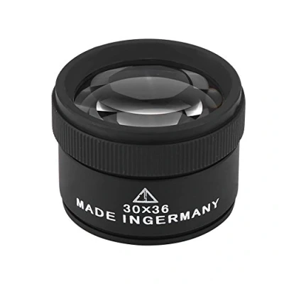 Afbeelding van 30X36 Professionele Sieraden Vergrootglas Lens Oogsieraden Inspectiegereedschap voor Postzegel en Onderdelen of Collectie
