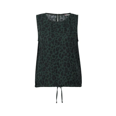Afbeelding van Street One Blouse, Dames, Maat: 38, Grün