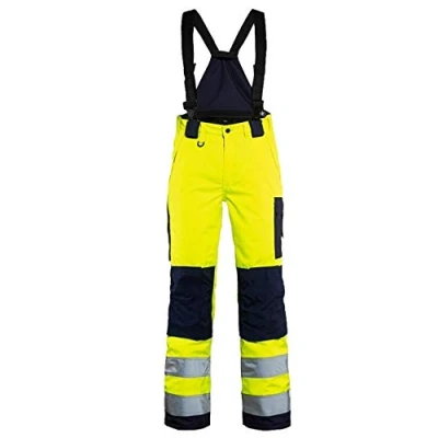 Afbeelding van Blaklader Dames Winterwerkbroek High Vis 7885 1977 Geel/Marineblauw D22