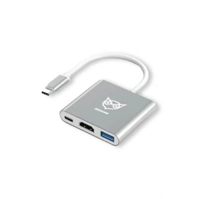 Afbeelding van Good2know 3 in 1 USB c adapter naar HDMI 4K@60hz PD usbc 3.0