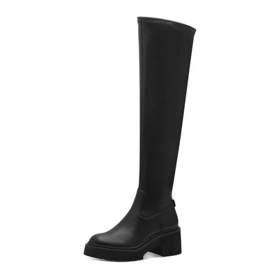 Afbeelding van Tamaris 1 25621 43 Overknee laarzen, zwart, 36 EU, EU