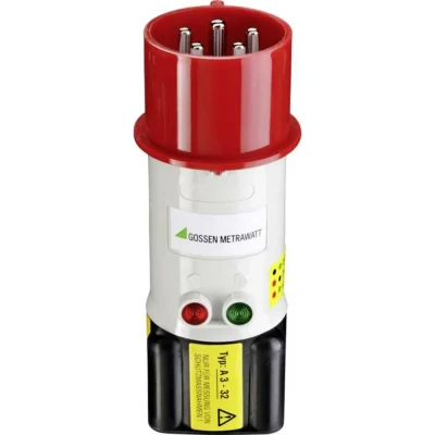 Afbeelding van Gossen Metrawatt A3 32 Meetadapter CEE stekker A 5 polig Bus 4 mm