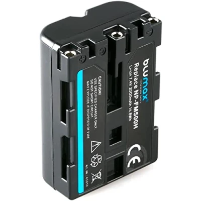 Afbeelding van Blumax Batterij NP FM500H (2000mAh) voor Sony Camera Alpha DSLR/SLT Serie EVO ii a57 a58 a68 a77/ a99 / 7,4V 14,8Wh