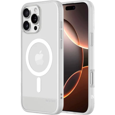 Afbeelding van Apple iPhone 16 Pro Max MagSafe Hoesje Gerecycled kunststof Incase Hardcase/Backcover Transparant Telefoonhoesje Shockproof/Valbescherming