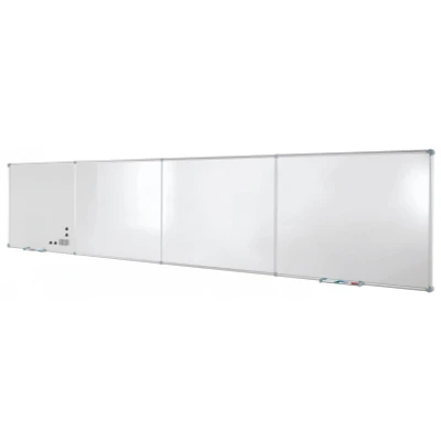 Afbeelding van Whitebord Eindloos, koppelb, gel. stl, bssmod.lig, 2 x90x120