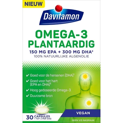 Afbeelding van Davitamon Omega 3 Plantaardig Capsules