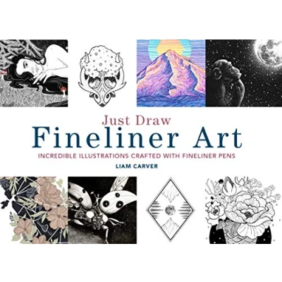 Afbeelding van Just Draw Fineliner Art: Incredible Illustrations Crafted With Pens