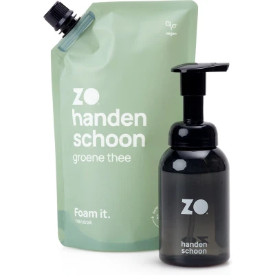 Afbeelding van ZO Handen Schoon Startpakket Groene Thee 5 Navullingen