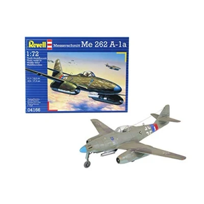 Afbeelding van 1:72 Revell 04166 Messerschmitt Me 262 A1a Plastic Modelbouwpakket