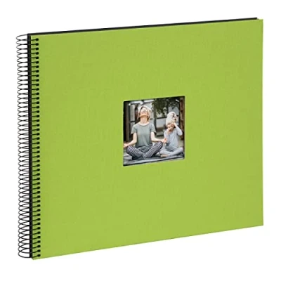 Afbeelding van Goldbuch Spiraal fotoalbum Bella Vista Groen 35x30 cm