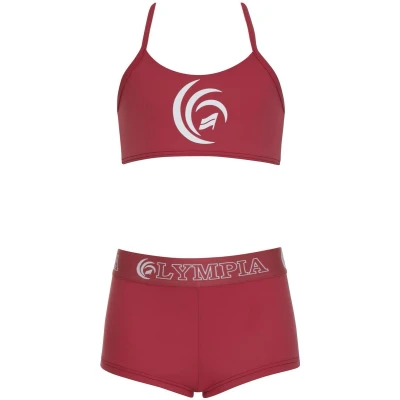 Afbeelding van Olympia SET Bikini voor kinderen, Maat: 128, Rot