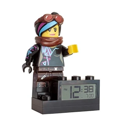 Afbeelding van Lego Movie 2 Wyldstyle, digitaal lcd display met achtergrondverlichting, wek en sluimerfunctie, ca. 24 cm