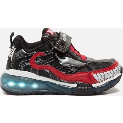 Afbeelding van Geox Jongens J Bayonyc Boy C Sneakers, zwart rood, 29 EU
