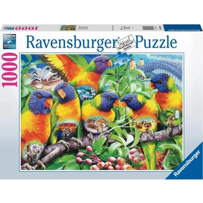 Afbeelding van Ravensburger puzzel Land v/d lorikeets