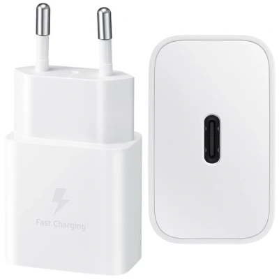 Afbeelding van Samsung 15W USB C Adapter EP T1510 Wit