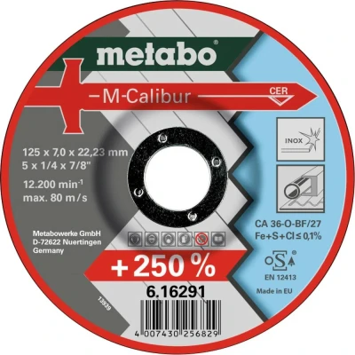 Afbeelding van Metabo 616292000 Afbraamschijf gebogen Boordiameter 22.23 mm 10 stuk(s)