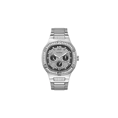 Afbeelding van GUESS heren Duke horloge GW0576G1 in de kleur Zilver