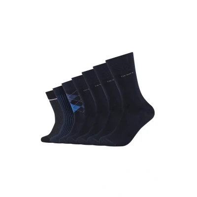 Afbeelding van camano 7PACK Sokken, Heren, Maat: 39 42, Navy