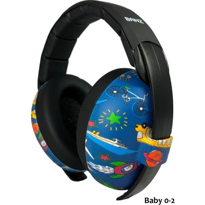 Afbeelding van Banz Geluidsreducerende oorbeschermers voor baby&#039;s Hear no Blare Transport maat Onesize (0 2yrs)