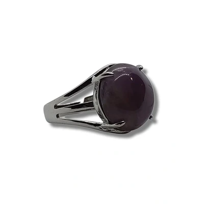 Afbeelding van Stones &amp; Bones® Ring Amethist verstelbaar