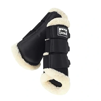 Afbeelding van Eskadron Soft Mesh FF Beenbeschermers zwart maat:m