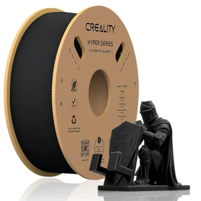 Afbeelding van Creality 3D printerfilament, 1 kg Hyper PLA filament voor snel printen, 1,75 mm Ender zonder klitten, sterke hechting en overhangprestaties, nauwkeurigheid +/ 0,03