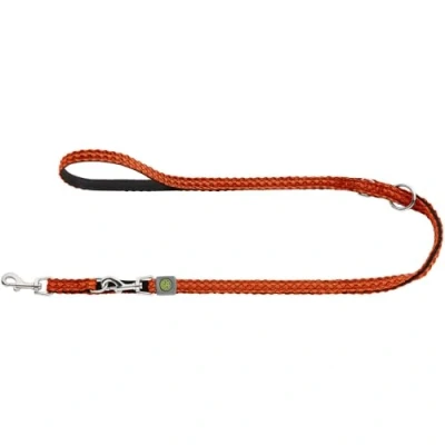Afbeelding van HUNTER HILO Verstelbare hondenleiband, met licht mesh materiaal, 1,5 x 200 cm, oranje