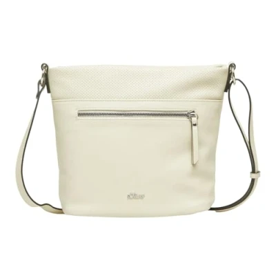 Afbeelding van s.Oliver Citymit Separiertem Reissverschlussfach UND LÄNGENVERSTELLBAREM Schultergurt Schoudertas, Dames, Maat: One Size, Beige