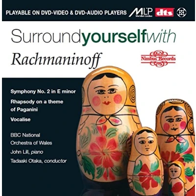 Afbeelding van BBC National Orchestra Of Wales, Tadaaki Otaka Rachmaninov: Symph. No. 2, Paganini (DVD)