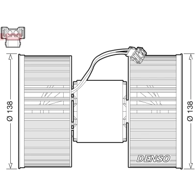 Afbeelding van Denso Kachelventilator DEA05006