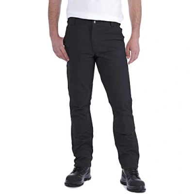 Afbeelding van Werkbroek Carhartt Men Stretch Duck Double Front Black W30/L30