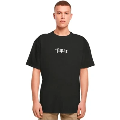 Afbeelding van Mister Tee 2PAC 2PACALYPSE NOW Oversize Tshirt print, Heren, Maat: 3XL, Black