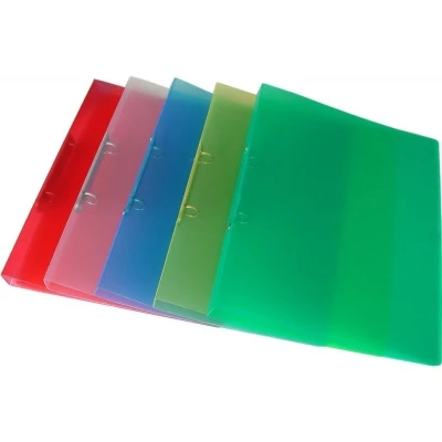 Afbeelding van Alpha Ringmap, Voor Ft A4, Uit Pp, 2 Ringen Van 25 Mm, Geassorteerde Kleuren Ringmap