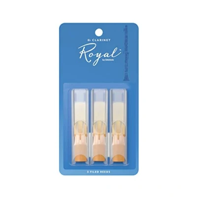 Afbeelding van D&quot;;Addario Woodwinds Royal 3 rieten voor Bb klarinet (3 stuks)