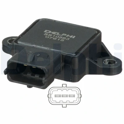 Afbeelding van Delphi Diesel Gasklep positiesensor SS10563 12B1