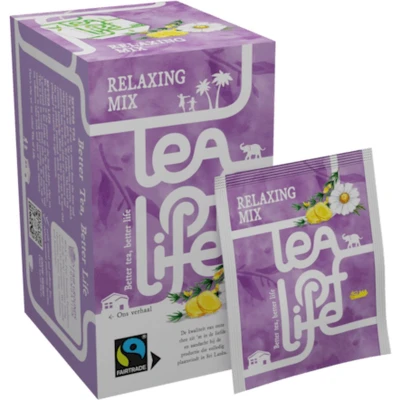 Afbeelding van Tea Of Life Relaxing Mix 80x2g