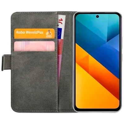 Afbeelding van Mobilize PU leer Book Case Zwart Xiaomi Redmi 13 4G/Poco M6