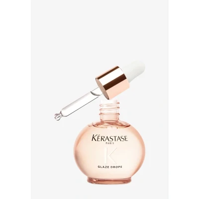 Afbeelding van Kérastase Gloss Absolu Glaze Drops Anti Frizz Haarolie voor Intense Glans en Zachtheid Glad, Glanzend Haar Met Hyaluronzuur 45ml