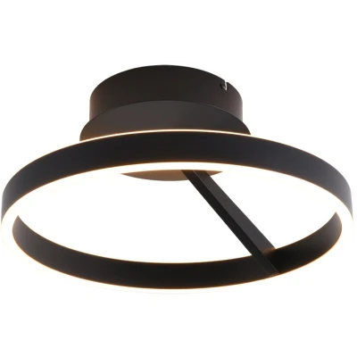 Afbeelding van Freelight Plafondlamp Pilota Ø 40 cm zwart