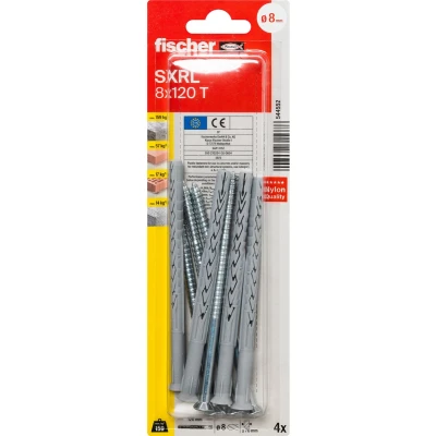 Afbeelding van Fischer SXRL 8 x 120 T K NV Constructie plug mm 544552 1 set(s)