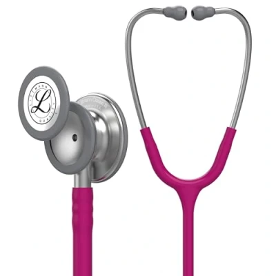 Afbeelding van Littmann Classic III Littmannstethoscoop Framboos Met RVS Afwerking