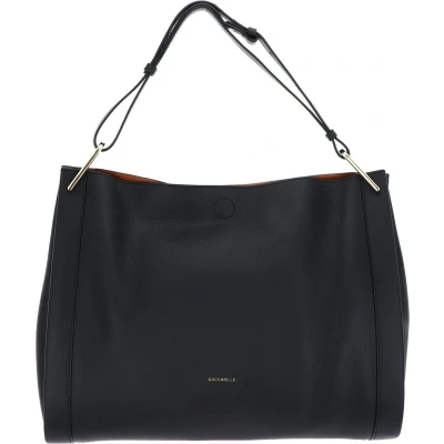Afbeelding van Coccinelle Wallace Shopper, Dames, Maat: One Size, Noir cuir