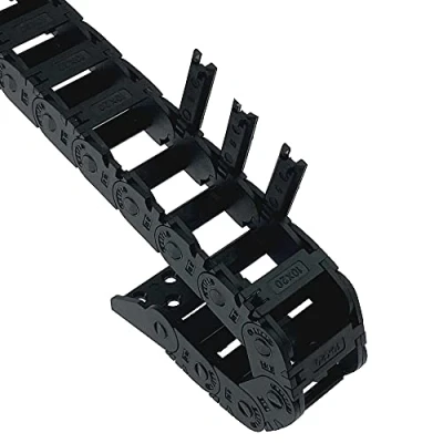 Afbeelding van Veekaft Mini sleepketting binnenafmetingen 10 x 20 mm serielengte 1000 versterkte nylon band eindconnector geschikt voor 3D printers en CNC (R18, 10X20)