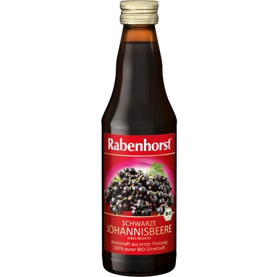 Afbeelding van Rabenhorst Zwarte Bessensap 330ML